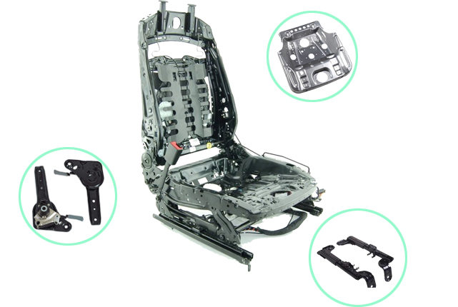 汽（qì）車座椅衝壓件清洗案例